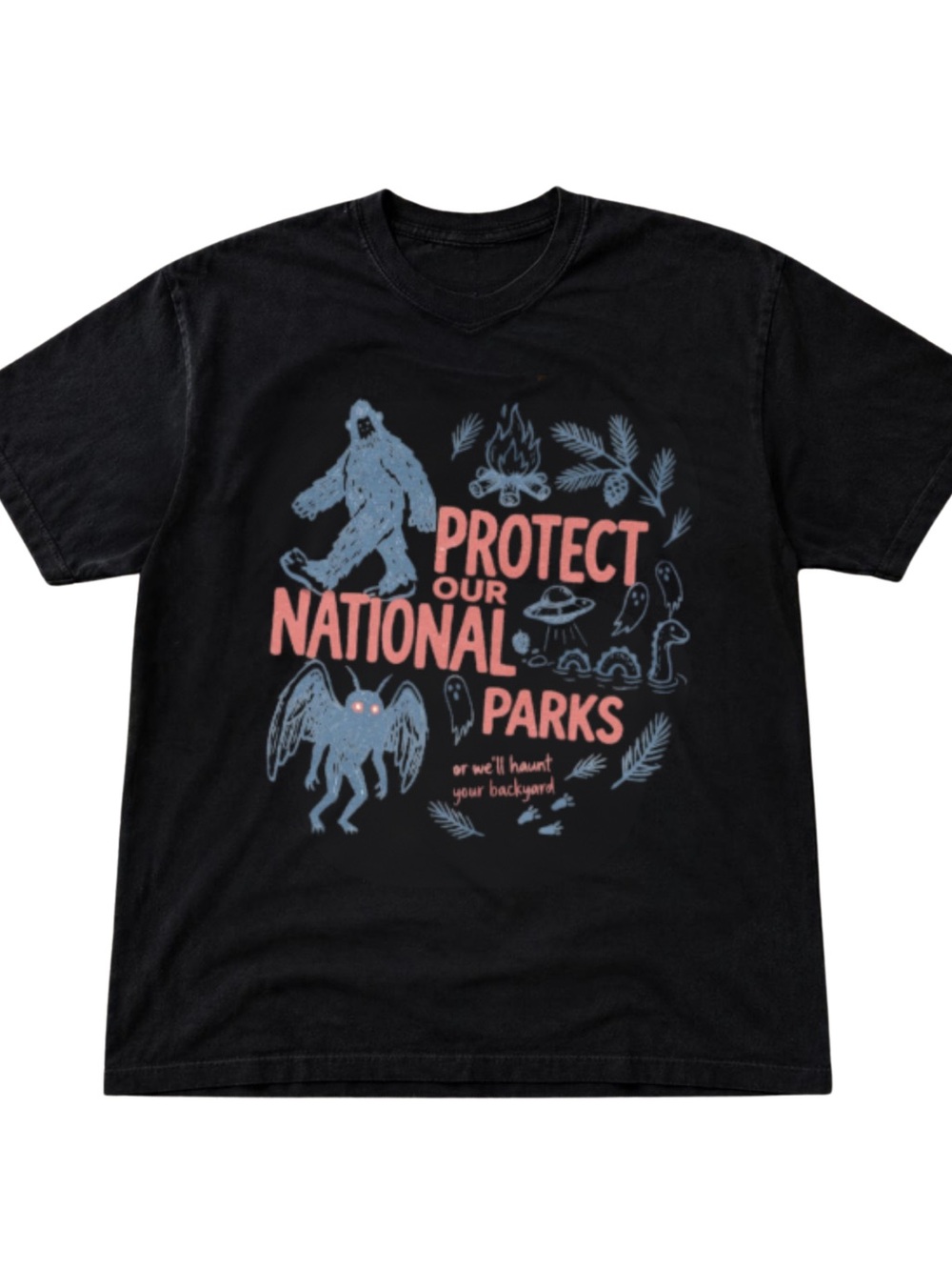 Gildan Protect Our National Parks Black T-Shirt